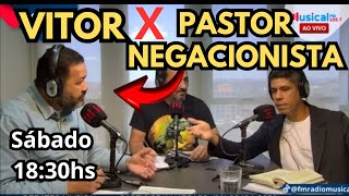 NEGACIONISMO BÍBLICO É PIOR QUE O ATEÍSMO  DEBATE VITOR PIMENTA X Pr CÉZAR CAVALCANTE [upl. by Timmi]