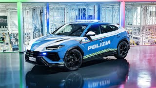 Urus Performante enters into service with the Italian State Police [upl. by Ventura204]