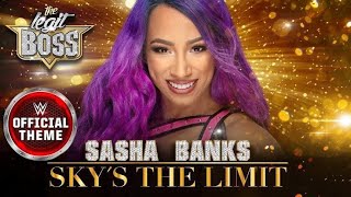 WWE Sasha Banks–Skys The Limit Entrance Theme [upl. by Anohs]