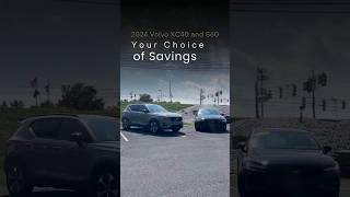 Choose between the 2024 Volvo XC40 SUV or 2024 Volvo S60 sedan with end of month lease specials [upl. by Olcott763]