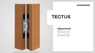 TECTUS TE 540 3D TE 640 3D  Adjustment [upl. by Rintoul]