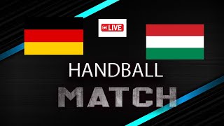 Germany vs Hungary handball friendly match 2024 [upl. by Grindle568]