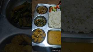 Saturday lunch thali baigan raitesty food recipe cooking shortvideo trending viralvideo [upl. by Rednal]