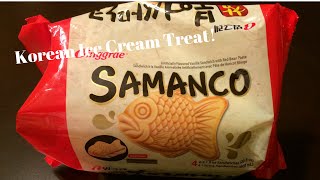 KOREAN Binggrae SAMANCO Ice Cream Treat [upl. by Bellina]