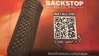 Is a 90 Recoil Pad Worth It Backfire’s Backstop Recoil Pad Review [upl. by Wyck]