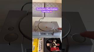 PLAYSTATION Evolution  shorts playstation ps1 ps2 ps3 ps4 ps5 [upl. by Bing191]