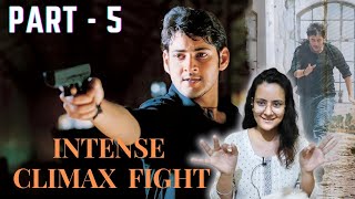 Pokiri Movie Reaction  Climax Fight Scene Reaction Mahesh Babu  Ileana DCruz  Sadhana Movies [upl. by Ettezzil680]