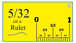 How to Find 532 on a Ruler or Tape Measure [upl. by Pia]