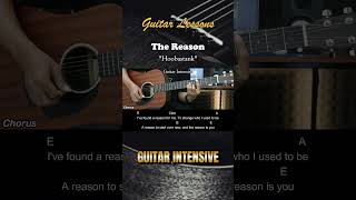 The Reason  Hoobastank  EASY Guitar Tutorial with Chords  Lyrics guitarchords [upl. by Croft]