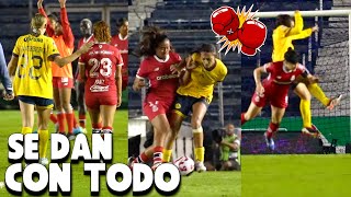 TERMINARON C4L1ENTES  América Femenil vs Toluca Femenil [upl. by Ayouqes]