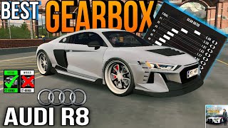 BEST GEARBOX AUDI R8  CAR PARKING MULTIPLAYER NEW UPDATE [upl. by Leirud]