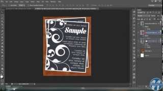 Tutorial Photoshop Membuat Poster [upl. by Thamora]