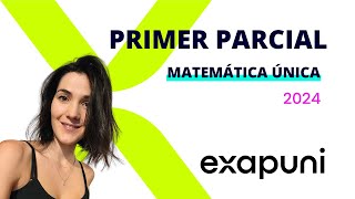 Primer Parcial Matemática 51 CBC 2024  Cátedra ÚNICA Gutierrez [upl. by Pachton]