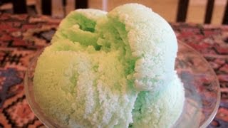 Le dolcezze di Viky Gelato alla menta senza uova e SENZA GELATIERA [upl. by Vowel]