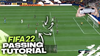 THE 5 PASSING TRICKS YOU NEED TO KNOW  FIFA 22 PASSING TUTORIAL [upl. by Cyrilla102]