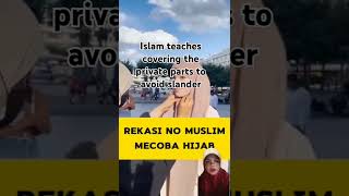 Islam teaches covering the private parts to avoid slander islam akhlakislam remix [upl. by Flower]