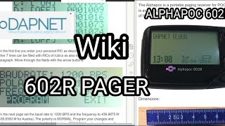 DAPNET PAGER FOR HAM RADIO PISTAR OPENSPOT WIKI PAGE [upl. by Dlanor652]