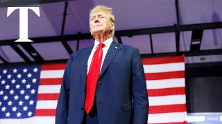 LIVE Donald Trump arrives for presidential debate in Philadelphia [upl. by Clement614]