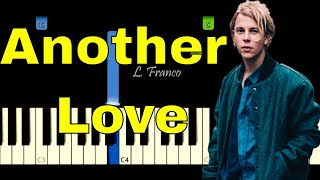 Another Love  Tom Odell  EASY Piano Tutorial [upl. by Adnauqal]