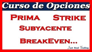 Curso de Opciones 2 Conceptos Básicos I  Josan Trader [upl. by Yc]