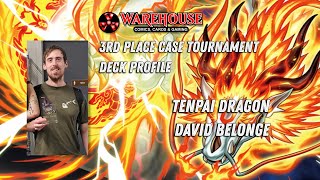 3rd Place Mega Tin Case Tournament Deck Profile Tenpai Dragon  David Belonge [upl. by Ttam]