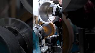 Manufacturing Process  Spin Forming and Hand Trimming machine mechanical engineering metal [upl. by Eanehs]