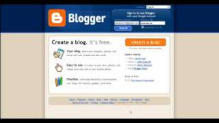 How to create a classroom blog with Blogger [upl. by Flann]