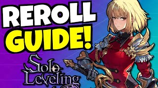 Solo Leveling Arise REROLL GUIDE [upl. by Albrecht]