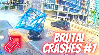 2024s Most Dramatic Car Crashes  PART 7 Caught on Camera [upl. by Naashom]