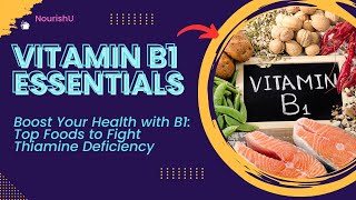 Vitamin B1 The Key to Energy and Nerve Health [upl. by Mike]