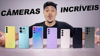 TOP 7 Celulares BARATOS com CÂMERAS INCRÍVEIS e que RODA TUDO 2024 [upl. by Cherilynn]