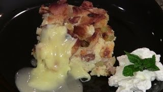 French Bread Pudding with Grand Marnier Sauce by Designing Dishes [upl. by Kriste]