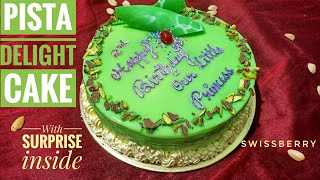 Pista CakePista Delight CakeYummy amp Beautiful Cake [upl. by Phipps16]