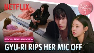 EXCLUSIVE PREVIEW Gyuri amp Sieun both want time with Minwoo  Singles Inferno 3  Netflix EN [upl. by Kirsti]