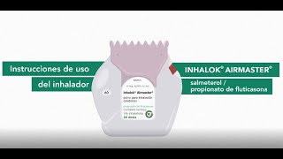 Instrucciones de uso de Inhalok Airmaster salmeterol  propionato de fluticasona [upl. by Trini]