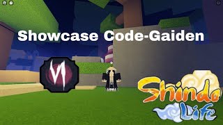 Showcase CodeGaiden  Shindo life 2 [upl. by Aiem]