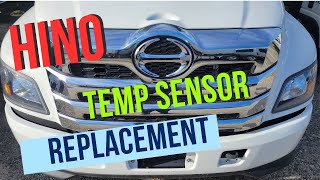 Hino Coolant Temp Sensor Replacement [upl. by Aimaj485]