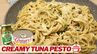 Super Creamy Tuna Pesto Pasta [upl. by Tailor]