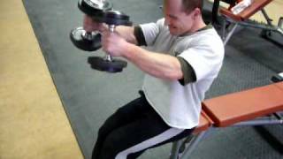 Gilles  Chest Delts Triceps Training  Posing 22 [upl. by Johathan]