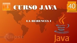 Curso Java Herencia I Vídeo 40 [upl. by Epifano387]