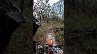 Wet Season In Full Force 😅💦🙌 wet rain dirtbike ktm moto 2stroke motorcycle hardenduro [upl. by Naivaj790]