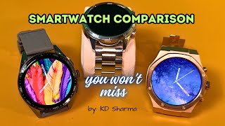 Comparison Fire Boltt Royale vs Invincible Plus vs Diamond  2024 Smartwatch [upl. by Yemar635]