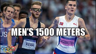 Jakob Ingebrigtsen VS Josh Kerr  Mens 1500 Meter Finals  2024 Paris Olympic Games Preview [upl. by Willet]