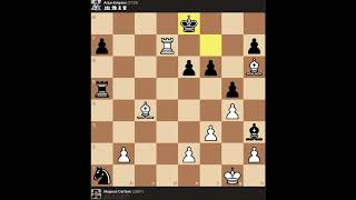 Magnus Carlsen 2887 vs Arjun 2729 chessgrandmaster chessman magnuscarlsen chessboard [upl. by Anelat38]