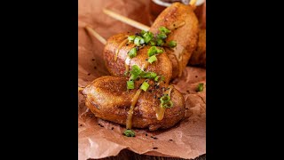 Jalapeno IPA Knockwurst Corn Dogs with Miso Mustard  Omaha Steaks and Chiles and Smoke [upl. by Remoh]