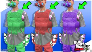 GTA 5 Online Adversary Mode Colored Body Armor Glitch How To Get Colored Body Armor GTA 5 Glitches [upl. by Brag203]