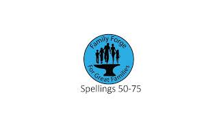 Spellings 50 75 [upl. by Majka]