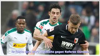 quotSkandalquot Manuel Baum tobt nach AbseitsTor von Gladbach gegen Augsburg [upl. by Dunaville330]