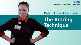 Pelvic Floor Exercises  Your Bowel and the Bracing Technique [upl. by Lacie625]