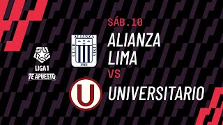 Alianza Lima 01 Universitario resumen de 10 minutos del partido por la Liga1 Te Apuesto [upl. by Scherman919]